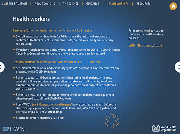 Health Workers Preventions