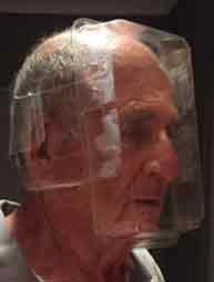 Side View of Face Fender Mask
